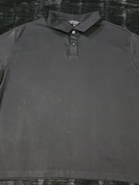 Banana Republic Black Polo with Classic Collar